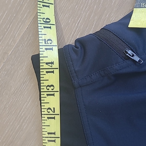 Hylete Athletic Shorts Men's Medium Navy Blue/Black Lightweight Workout Shorts - Picture 6 of 7